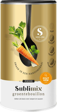 Sublimix Bouillon Legumes Pauvre Sel 260 gr  -  Revogan