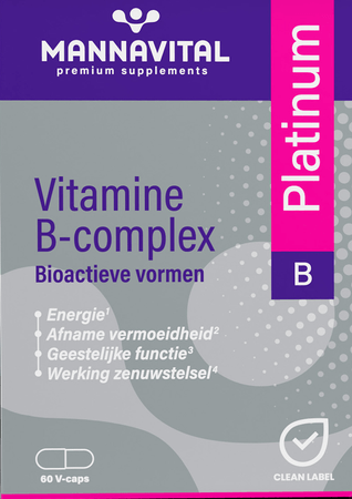 Mannavital Vitamine B Complex V-Capsule 60