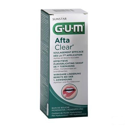 Gum Aftaclear Mondspoeling 120 ml