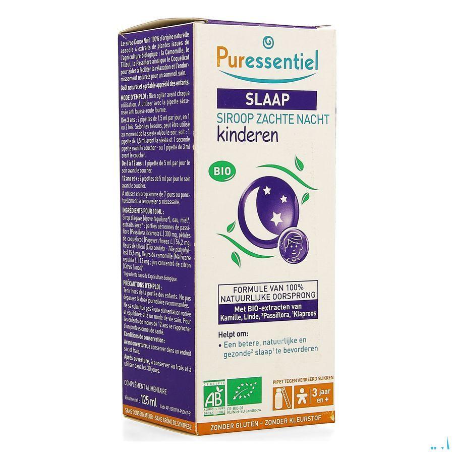 Puressentiel Slaap Siroop Zacht Nacht Kind 125 ml  -  Puressentiel