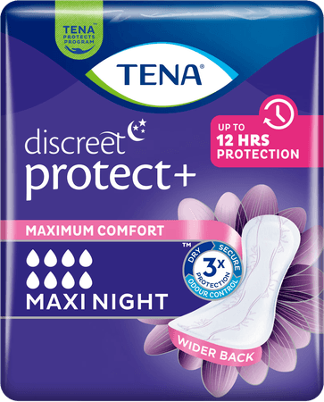 Tena Discreet Maxi Night 12