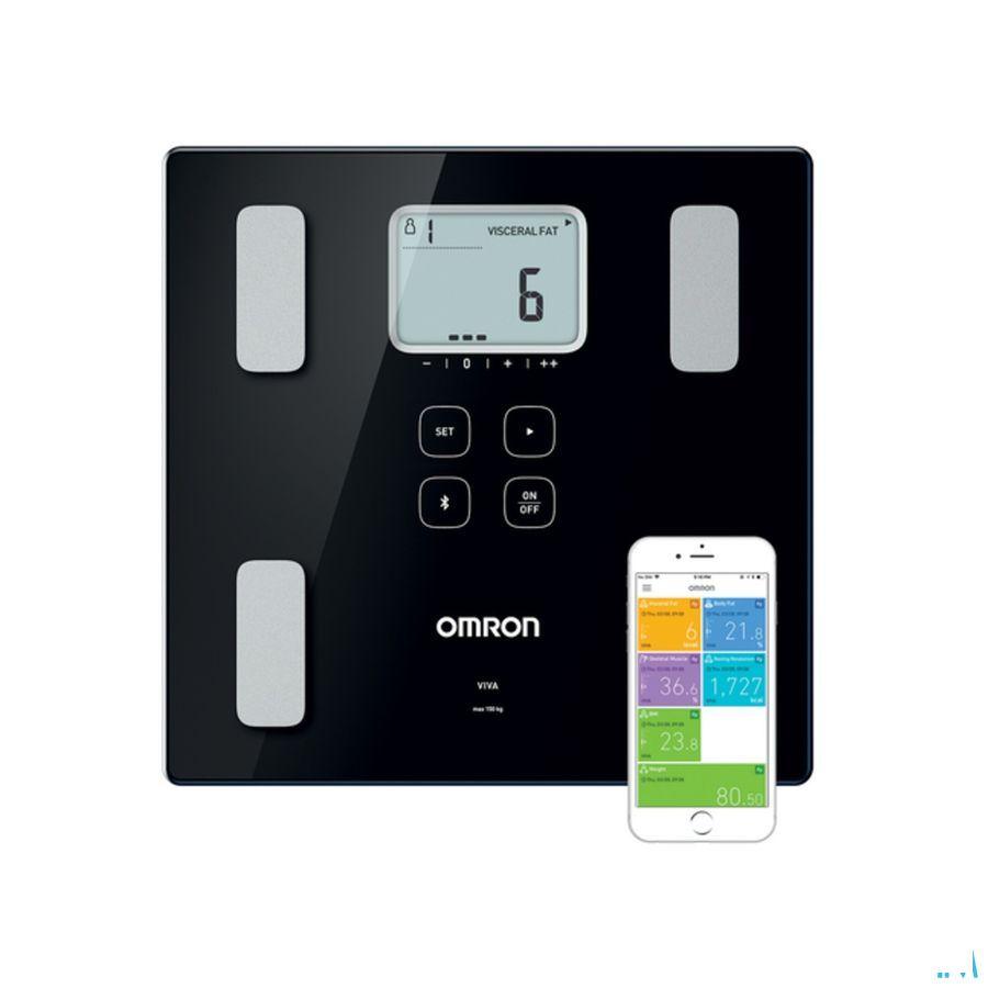 Omron Viva Lichaamscompositiemeter Hbf-222T-Ebk