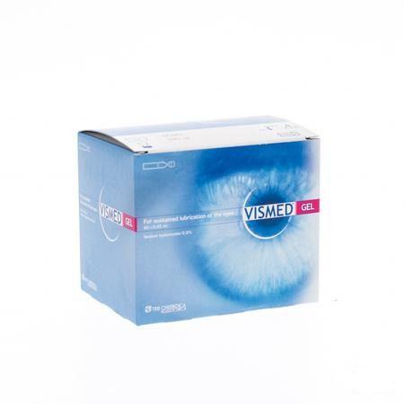 Vismed Gel Bevochtigen Ogen 0,3% Flacon 60 X 0,45 ml