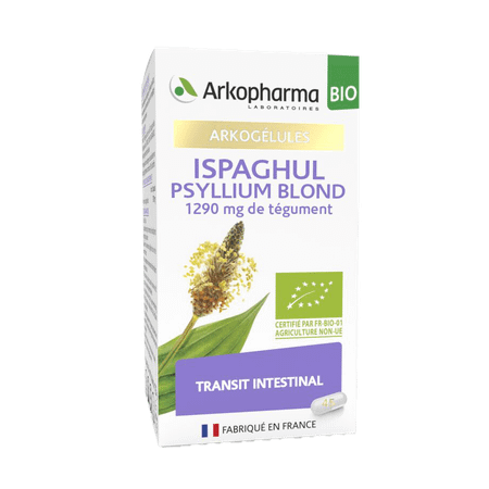 Arkogelules Ispaghul Psyllium Blond Bio Caps 45