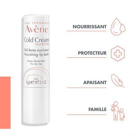 Avene Cold Cream Voedende Lipstick 4G  -  Avene   -  Avene
