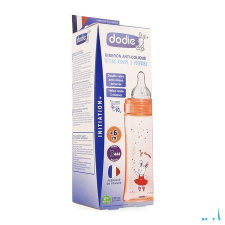 Dodie Zuigfles Initiatie+ Roze Danser 330 ml