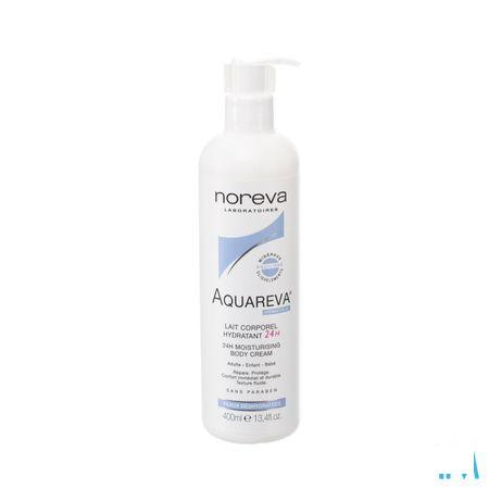 Aquareva Lichaamsmelk Hydra 24u Pompfl 400 ml  -  Noreva Led