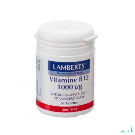 Lamberts Vitamine B12 1000 µg Tabletten 60  -  Health Benefits 08