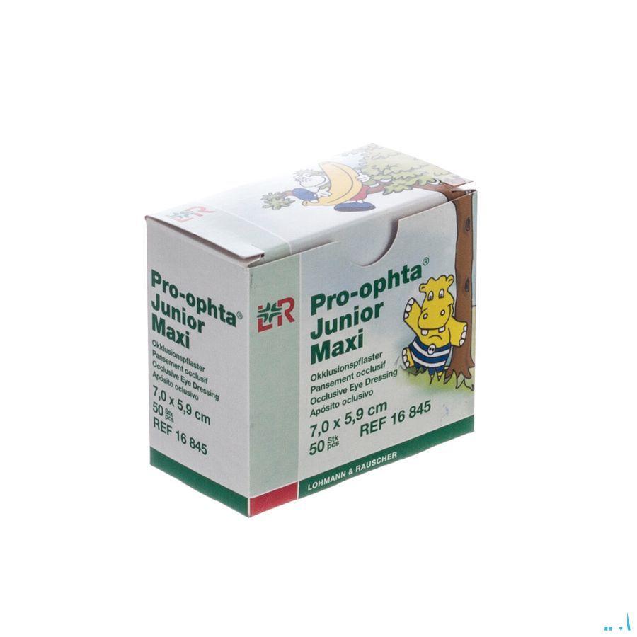 Pro-ophta Junior Maxi Pansement Opht. 7,0x5,9 50 16845  -  Lohmann & Rauscher
