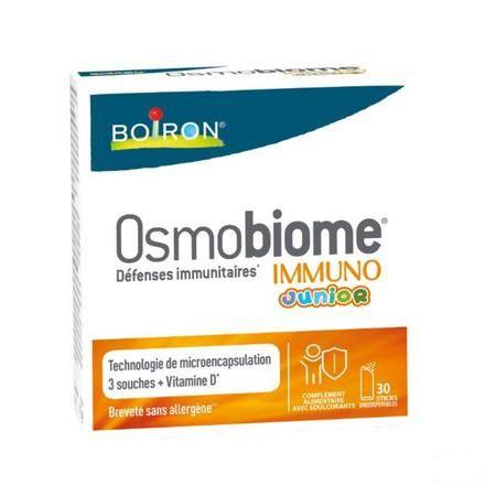Osmobiome Immuno Junior Pdr Stick 30X1,8G  -  Boiron