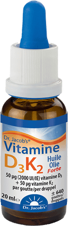 Vitamine D3 K2 Forte Fl 20 ml