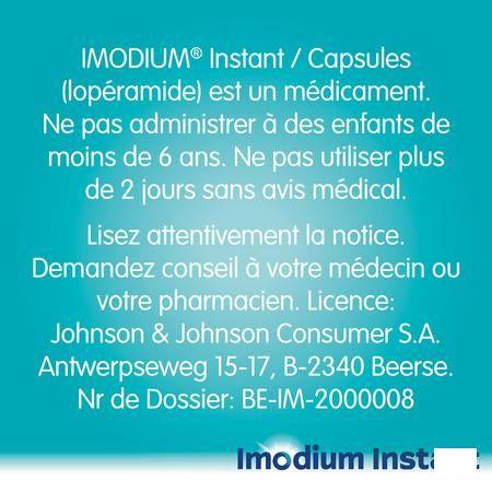 Imodium Instant Comprimes Fondant 60