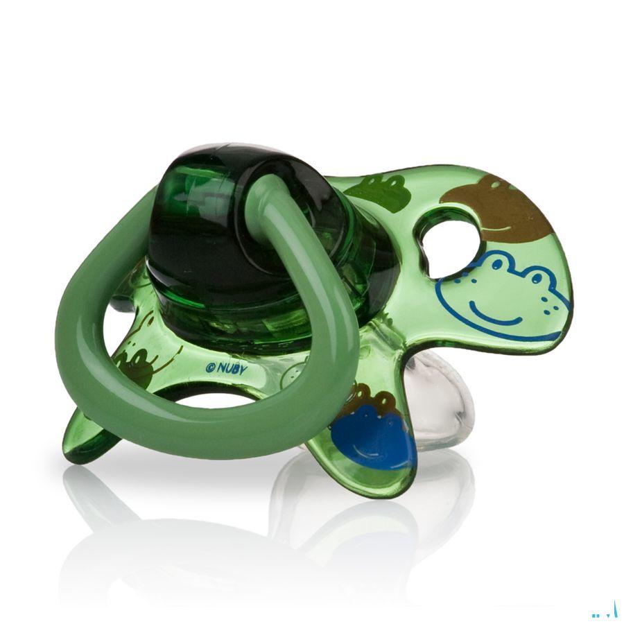 Nuby Geoac Orthodontische Fopspeen - 6-18m  -  New Valmar
