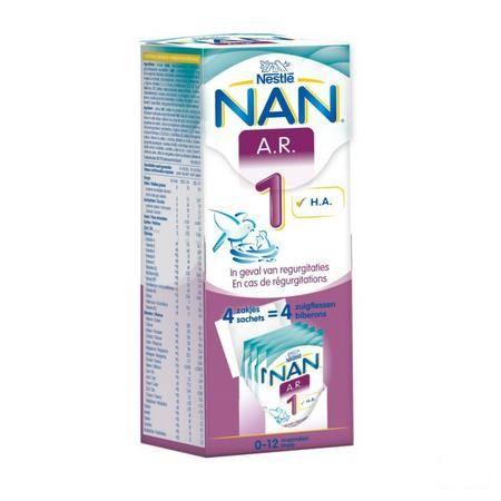 Nan Ar1 Lait Poudre 4x26,2g  -  Nestle