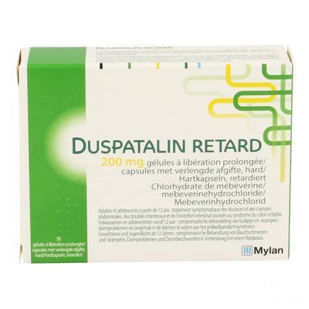 Duspatalin Retard 200 mg Verl.afgifte Capsule 30