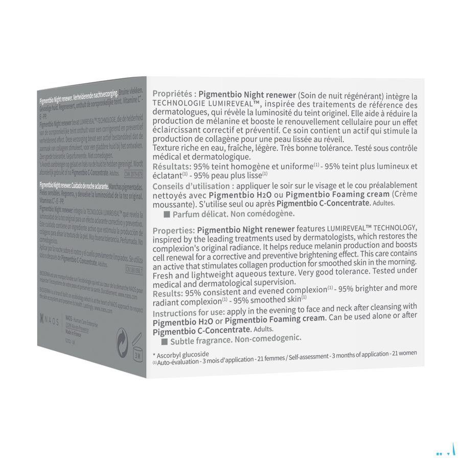 Bioderma Pigmentbio Night Renewer Pot 50