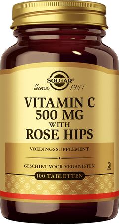 Solgar Vitamin C Rose Hips Tabletten 100x 500 mg  -  Solgar Vitamins