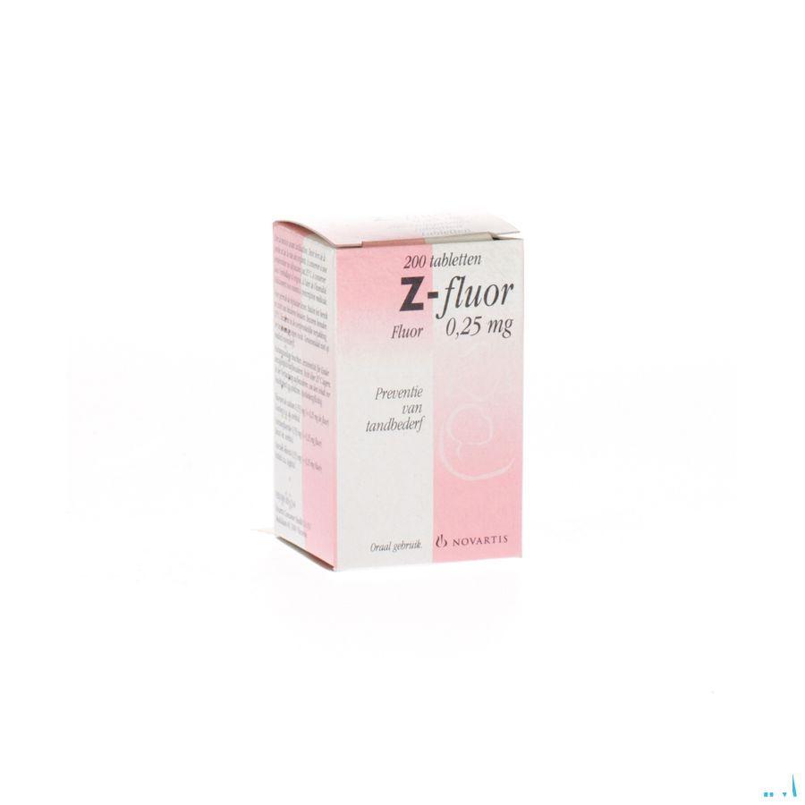 Z Fluor Tabletten 200 X 0,25 mg