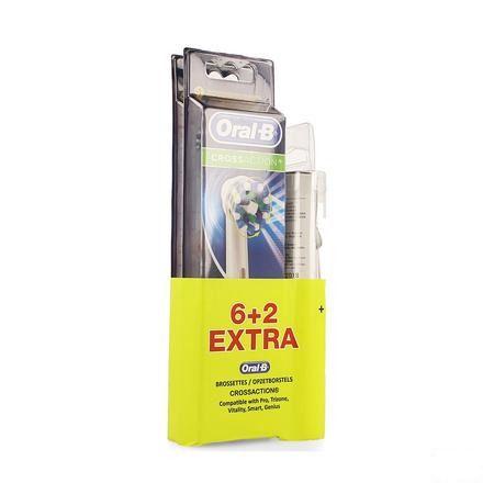 Oral-B Refills Crossaction 6+2 + Earph. Sony Grat.