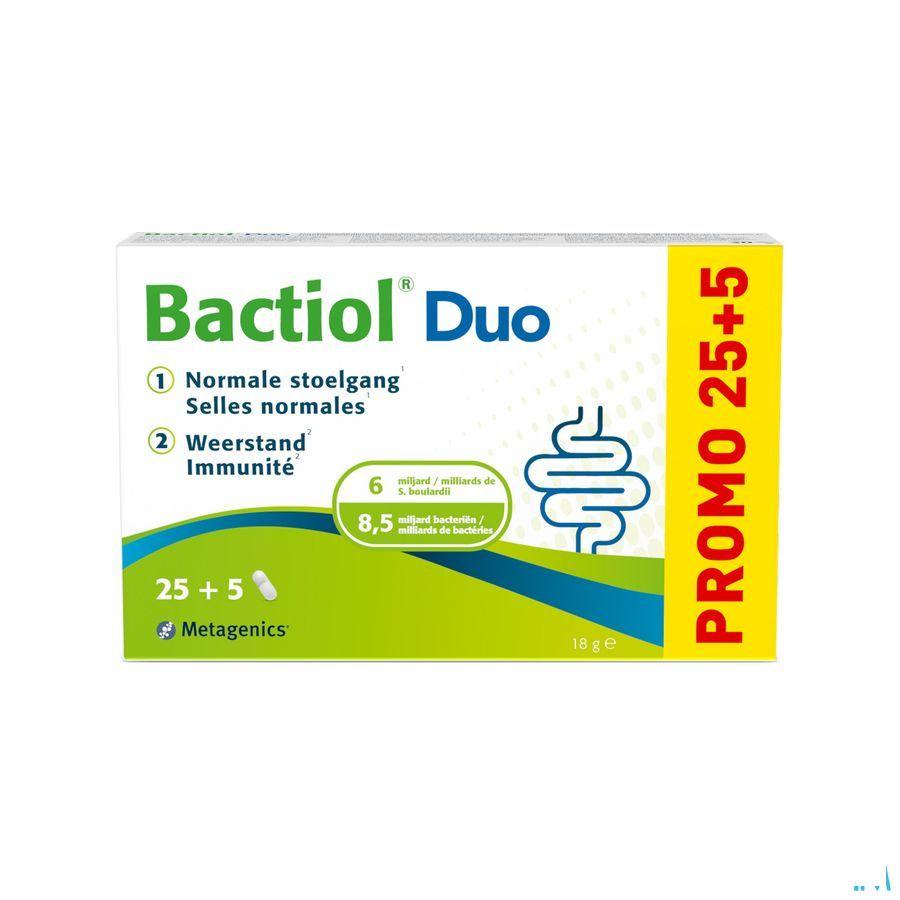 Bactiol Duo Caps 25 + 5 Metagenics  -  Metagenics Belgium
