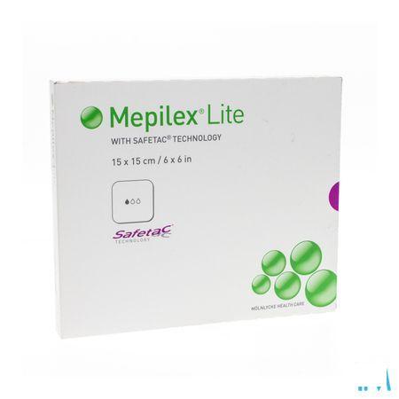 Mepilex Lite Dun Verband Sil Ster 15x15,00cm 5 284300  -  Molnlycke Healthcare