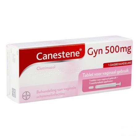 Canestene Gyn Clotrimazole 500 mg Tabletten Vaginale 1