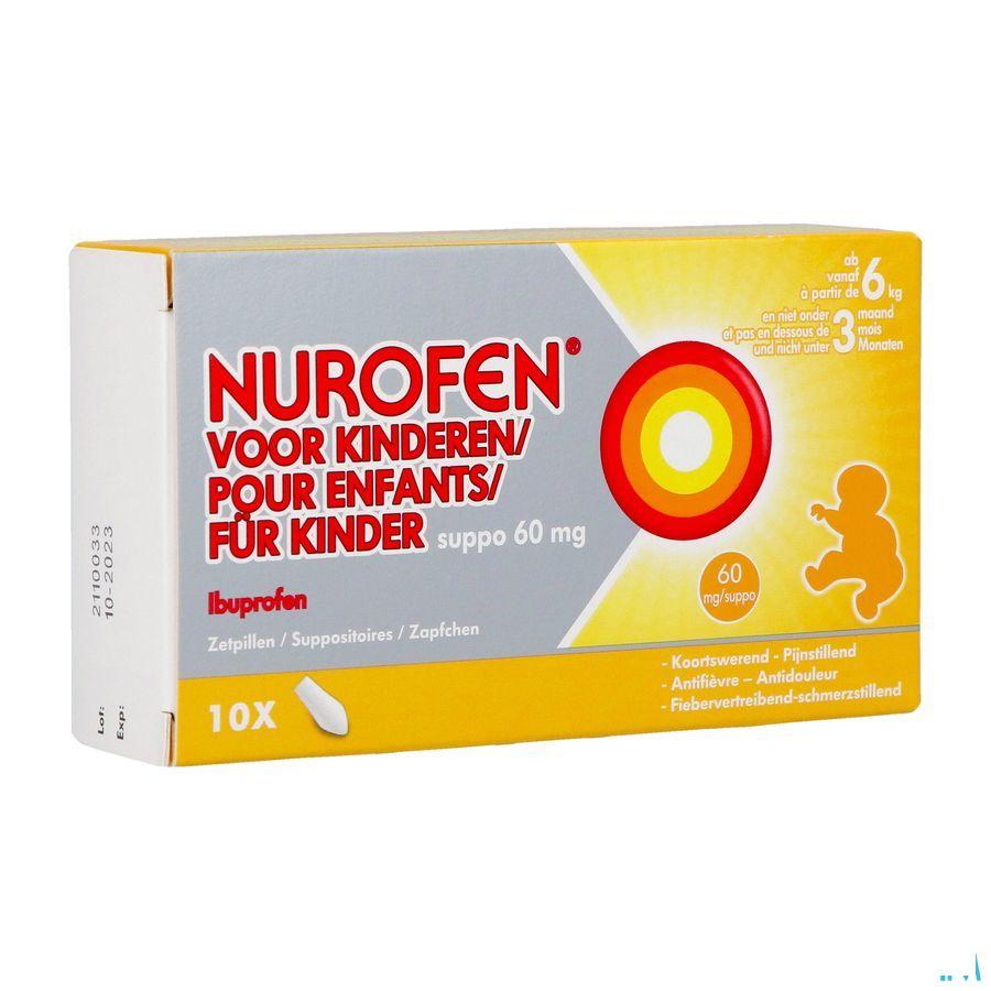 Nurofen Kind 60 mg Suppo 10 X 60 mg