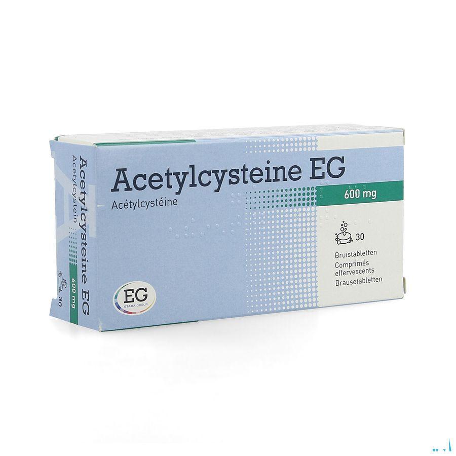 Acetylcysteine EG 600 mg Bruistabletten 30x600 mg  -  EG