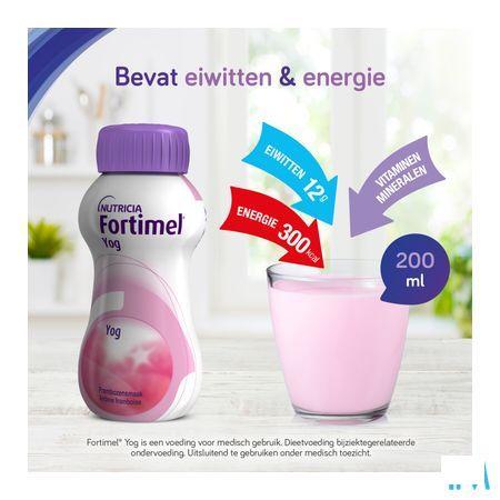 Fortimel Yog Arome Vanille Citron 4X200  ml 156596  -  Nutricia