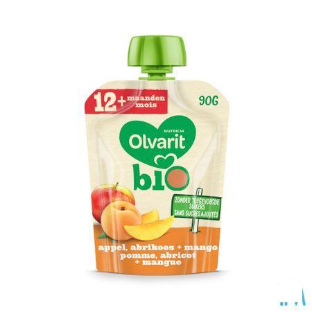 Olvarit Bio Pomme Abricot Mangue 12M 90G  -  Nutricia