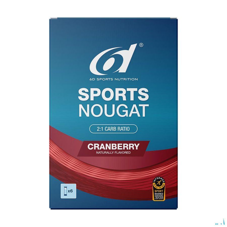 6D Sports Nougat Cranberry 6X35G