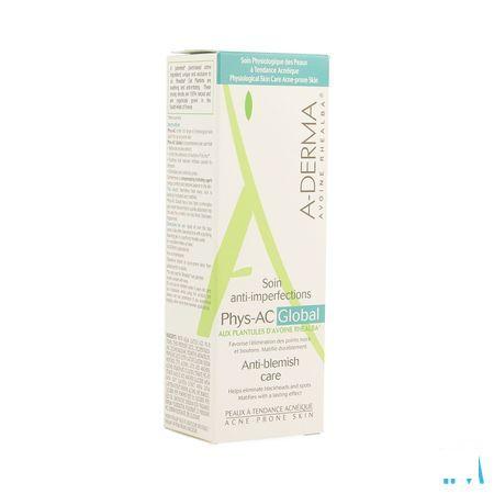 Aderma Phys-ac Global Creme Anti onzuiver. Tube 40 ml  -  Aderma