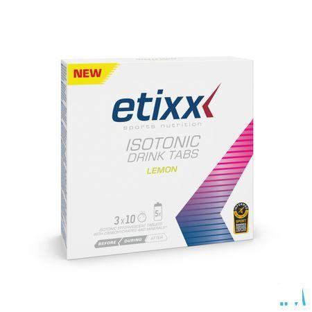 Etixx Isotonic Lemon Bruistabl 3 x 10