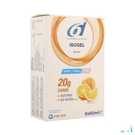 6D Sixd Isogel Orange 6X60 ml