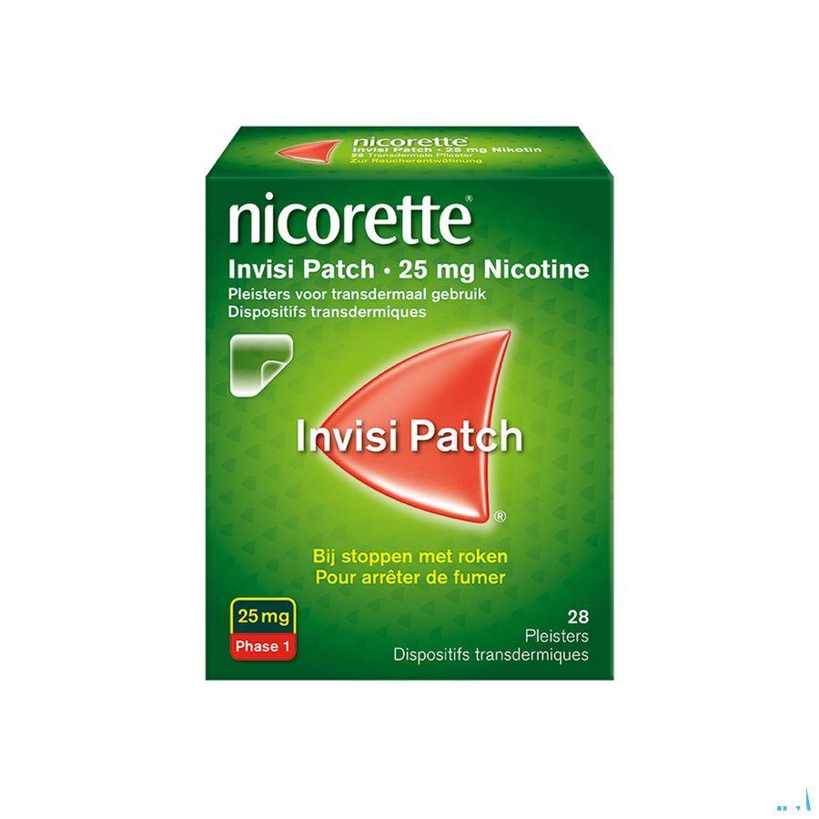 Nicorette Invisi 25 mg Patch Transderm. 28