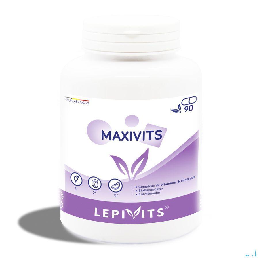 Lepivits Maxivits Pot Caps 90  -  Lepivits