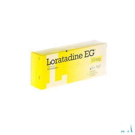 Loratadine EG 10 mg Comprimes 21 X 10 mg  -  EG