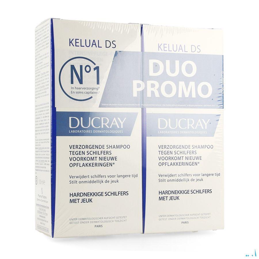 Ducray Kelual Ds Shampoo Anti roos Duo 2x100 ml