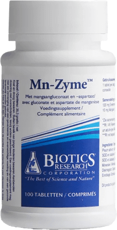 Biotics Mn-Zyme 100 comprimés  -  Energetica Natura