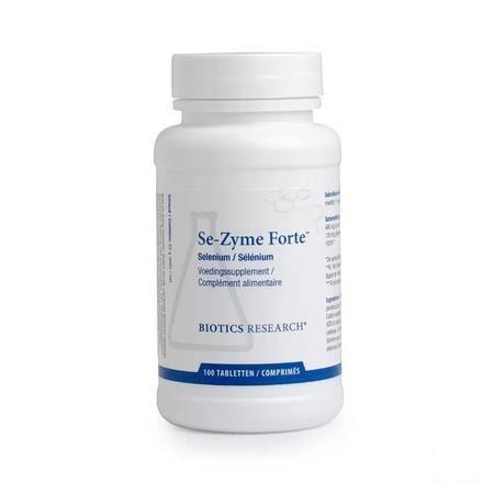Biotics Se-Zyme Forte 100 comprimés  -  Energetica Natura