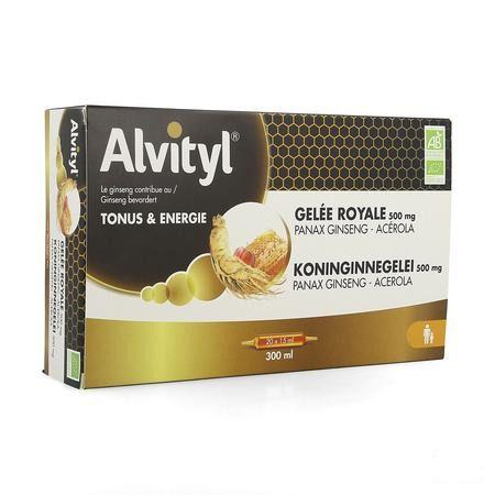 Alvityl Gelee Royale Ginseng Acerola 20X15 ml  -  Urgo Healthcare