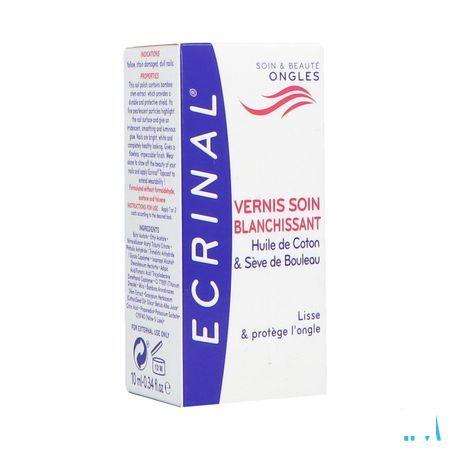 Ecrinal Vernis Blanchissant Flacon 10 ml 20214  -  Asepta
