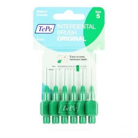 Tepe Interdental Brush 0,8mm Green 6 