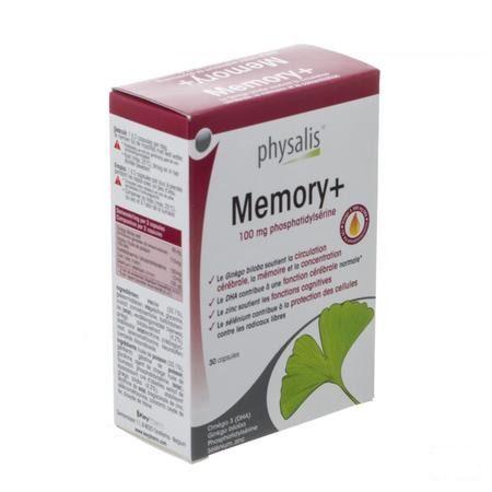 Physalis Memory + SoftCapsule 30  -  Keypharm