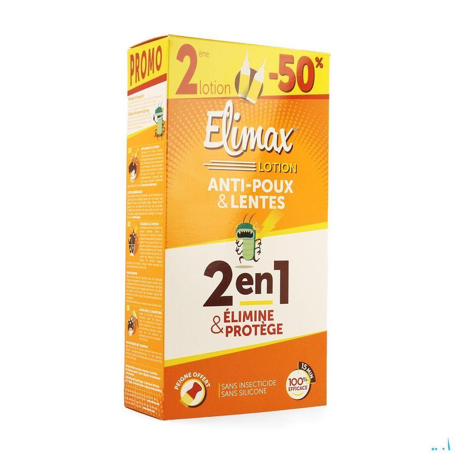 Elimax Lotion Tegen Luizen 2x100 ml