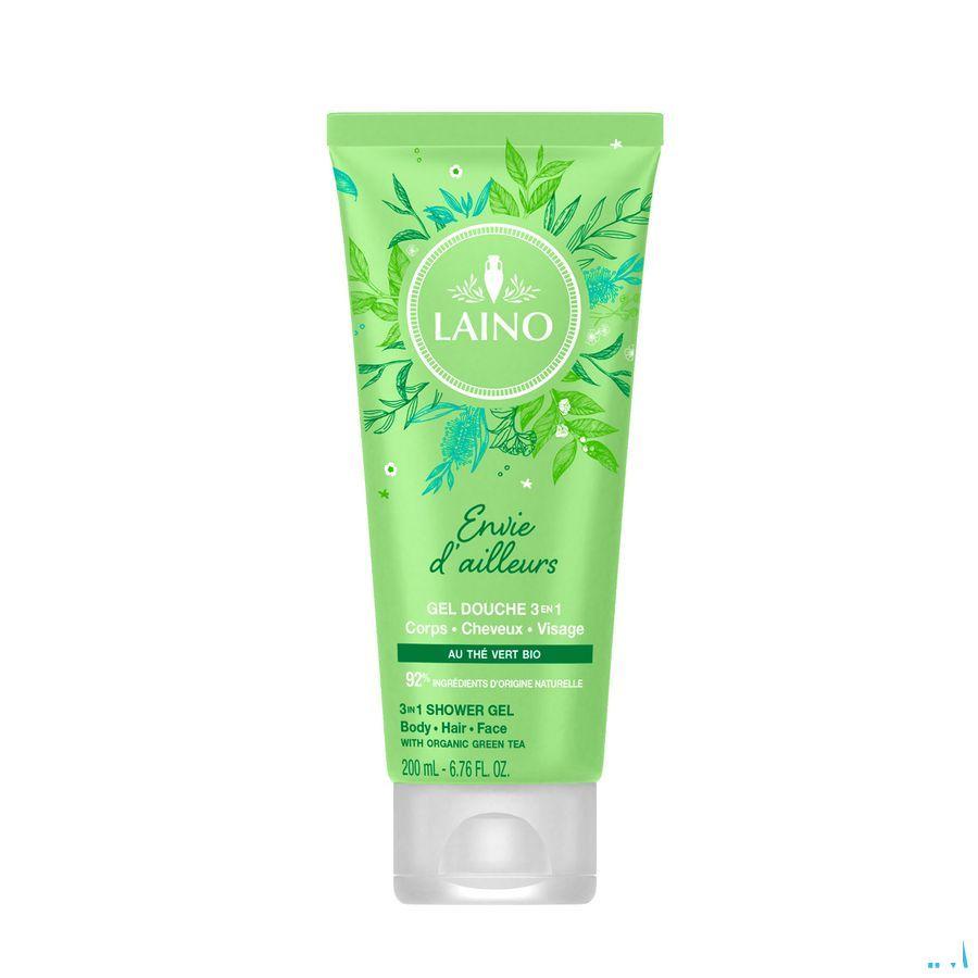 Laino Douchegel 3In1 Groene Thee Tube 200 ml