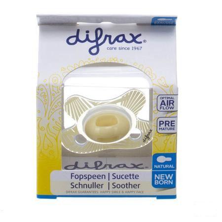 Difrax Fopspeen Natural Newborn  -  Difrax