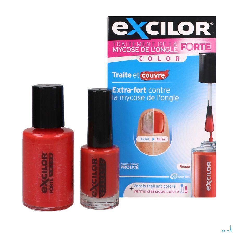 Excilor Forte Color Red Schimmelnagel 30 ml+Vao 8 ml