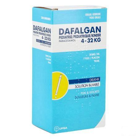 Dafalgan Pediatrie 30 mg/ml Sirop Flacon 90 ml