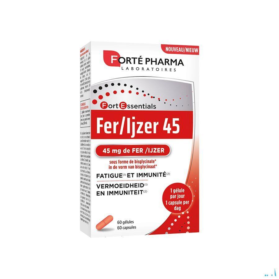 Ijzer 45 Forte Pharma Caps 60